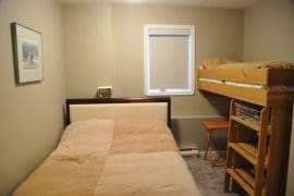 Bedroom with Bunk